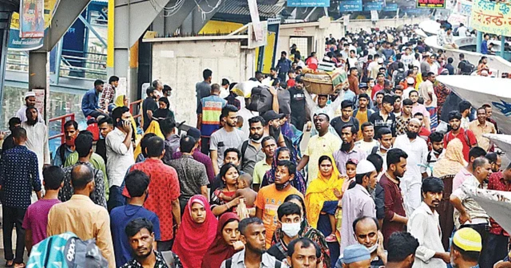 দুই দিনে ঢাকা ছেড়েছেন ২৯ লাখ সিমধারী